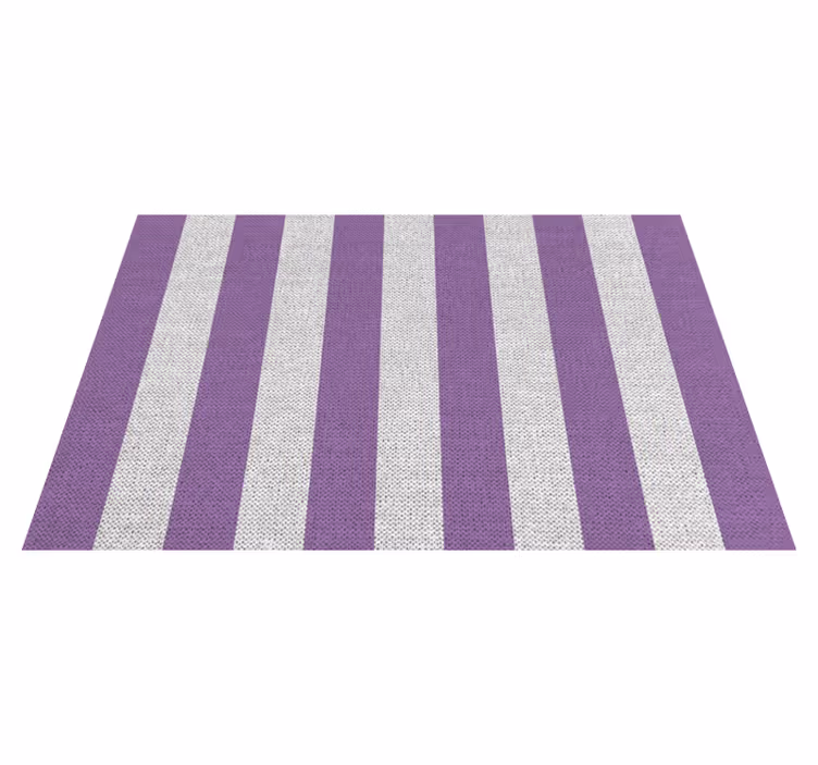 Set de table design bois surface rayée violette - TenStickers