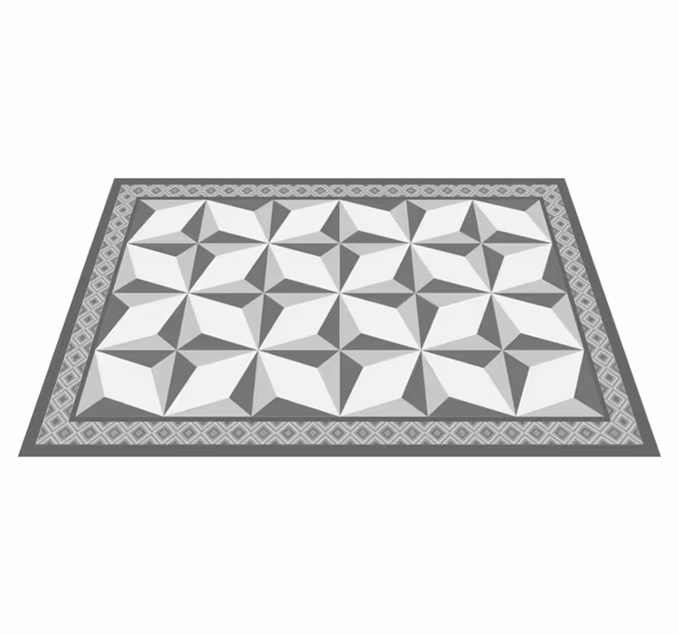 Set de table design bois élément géométrique - TenStickers
