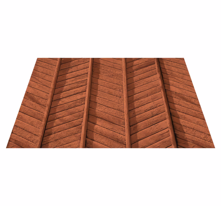 Set de table design bois motif chevrons bois - TenStickers