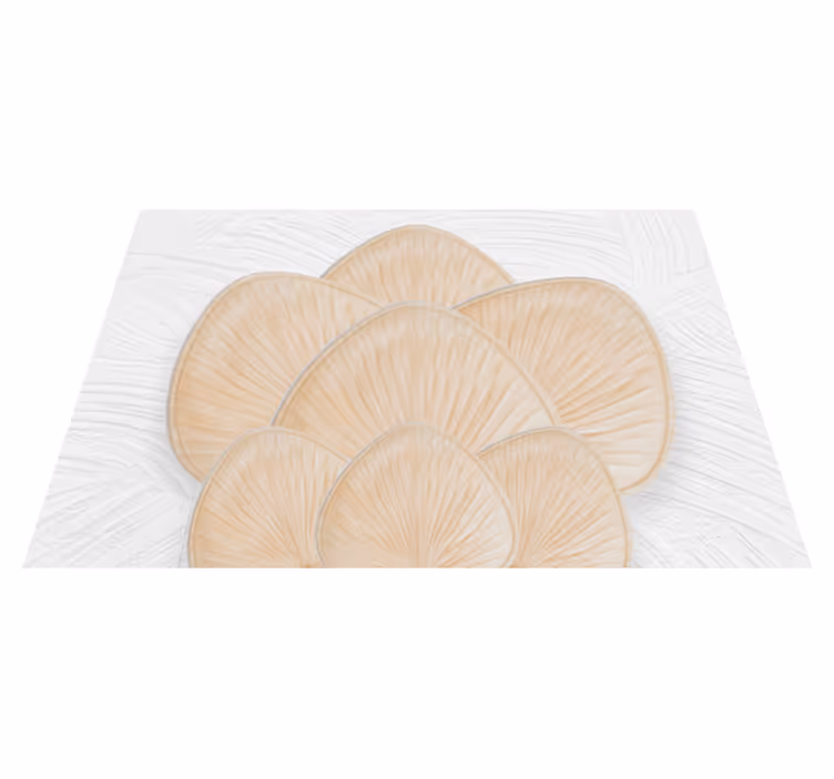 Set de table design bois surface à motifs feuilles - TenStickers