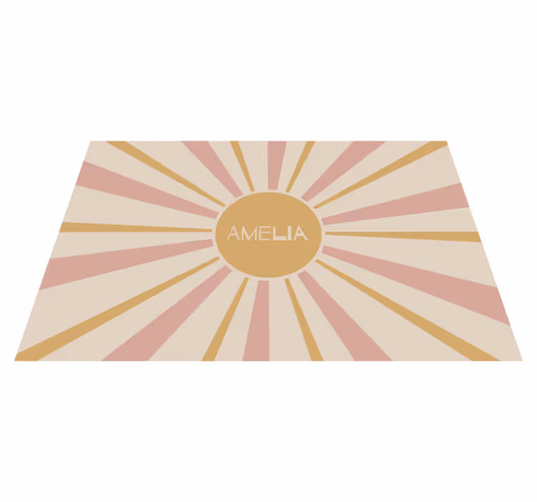 Set de table design soleil burst - TenStickers