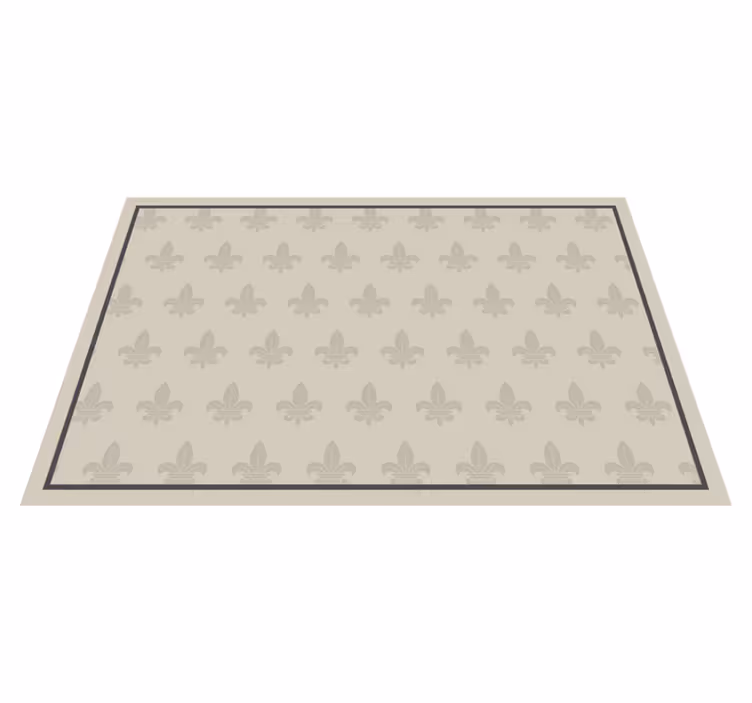 Set de table rectangulaire Fleur de lys - TenStickers