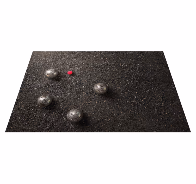 Set de table tapis de pétanque intérieur - TenStickers