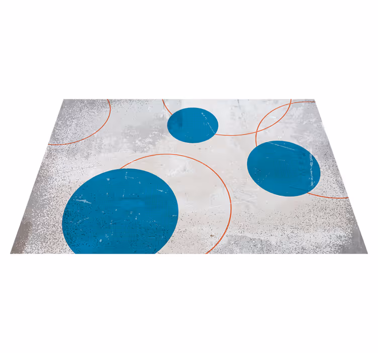 Set de table moderne art béton style brutalisme - TenStickers