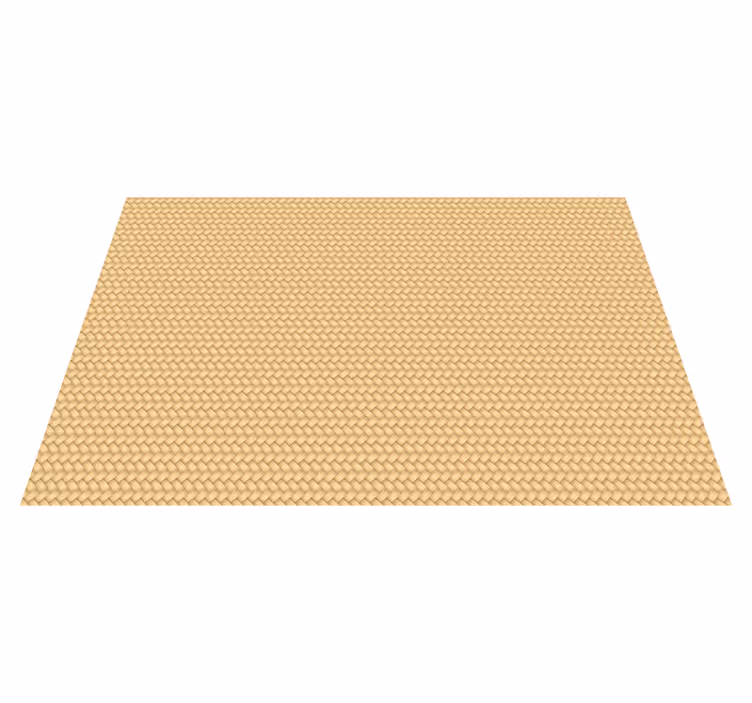 Set de table design bois texture style osier - TenStickers