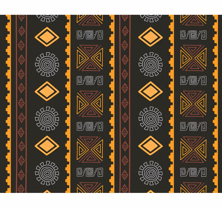 Tapisserie africaine tribale sud-africaine - TenStickers