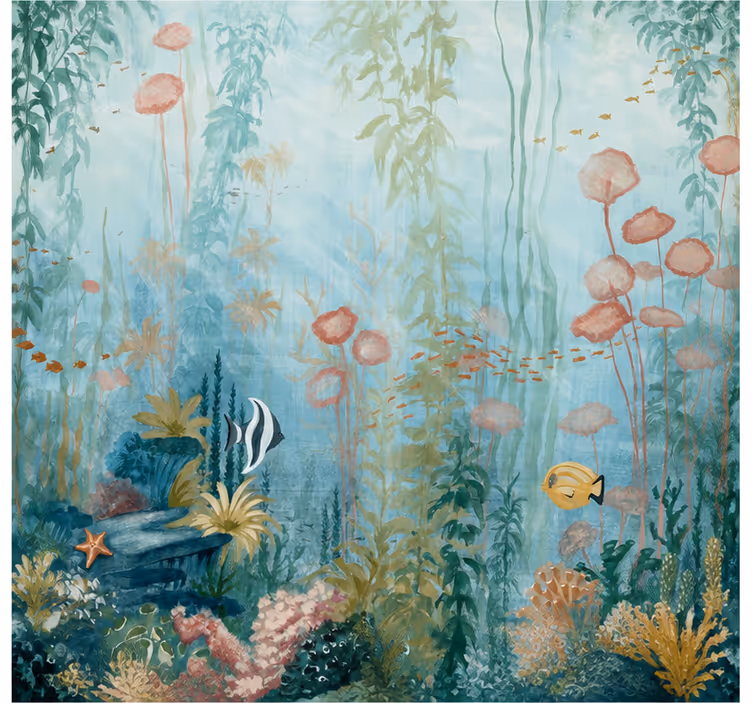 Tapisserie mer monde océan - TenStickers