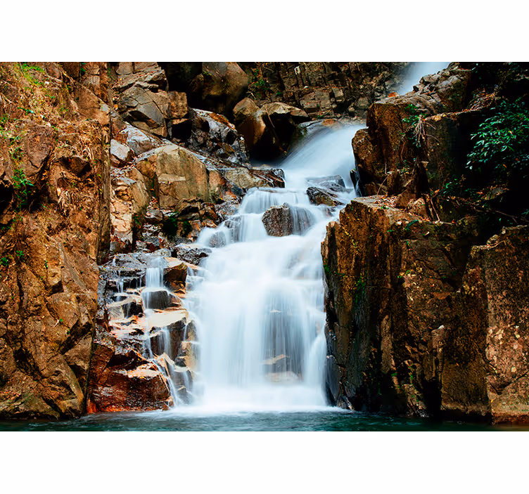 Tapisserie cascade chute d'eau décorative - TenStickers