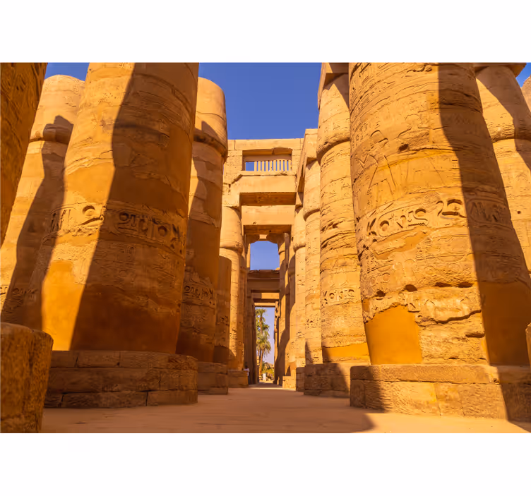 Tapisserie villes et pays colonnes de temples historiques - TenStickers