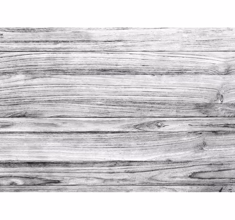 Papier peint bois texture gris - TenStickers