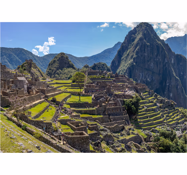 Tapisserie villes et pays machu picchu héritage - TenStickers