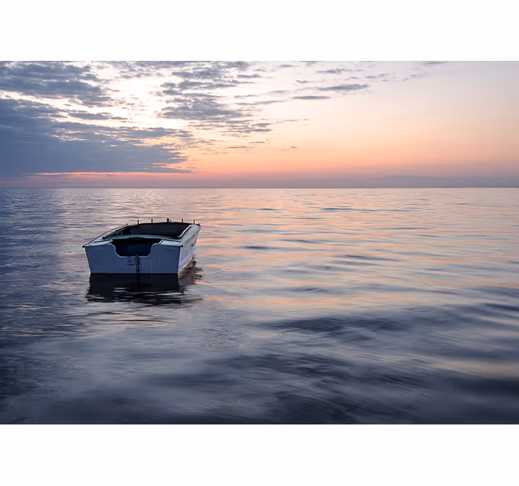 Tapisserie mer paysage aquatique tranquille - TenStickers