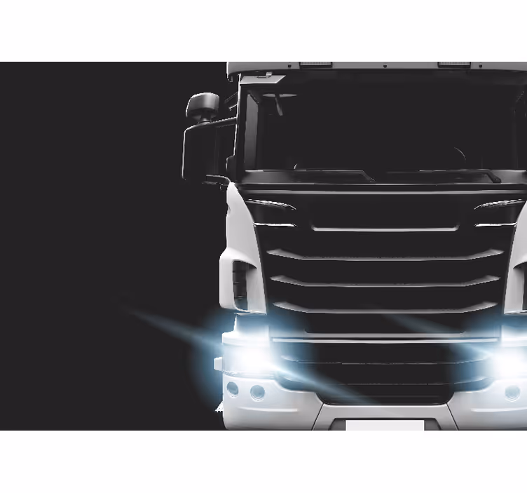 Tapisserie véhicule camion lourd avant - TenStickers