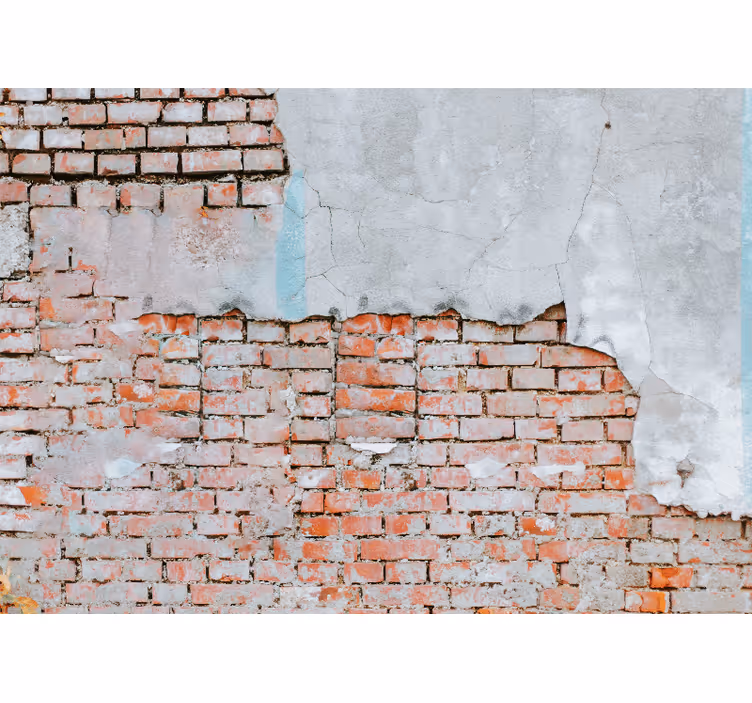 Tapisserie brique texture de brique apparente - TenStickers