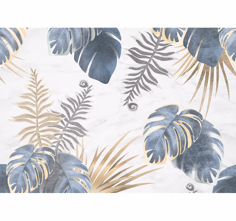 Tapisserie arbre motif nature feuillu - TenStickers