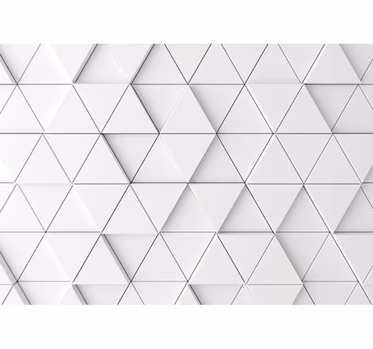 Tapisserie textures et motifs design à motifs triangulaires - TenStickers