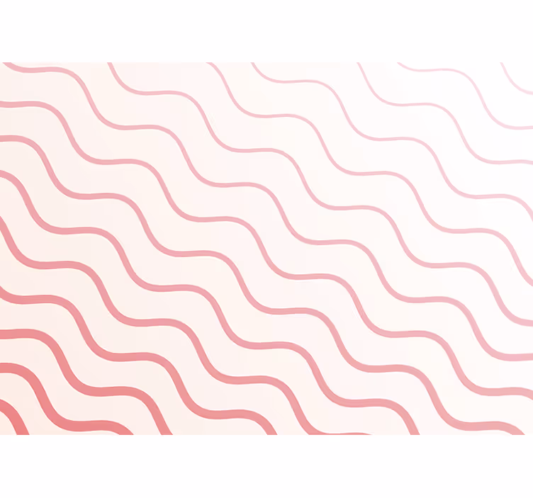 Tapisserie textures et motifs motif vague ondulant - TenStickers