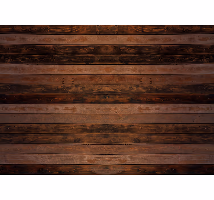 Tapisserie imitation bois panneaux en bois naturel - TenStickers