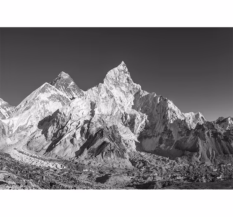 Tapisserie montagne pic majestueux - TenStickers