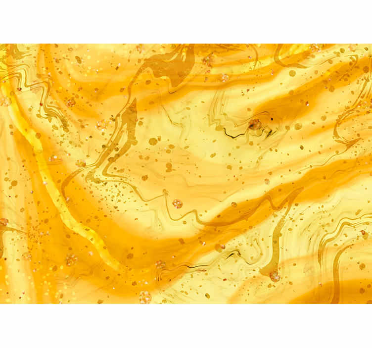 Tapisserie textures et motifs marbre doré tourbillons - TenStickers