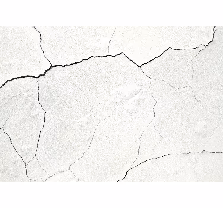 Tapisserie textures et motifs surface fissurée - TenStickers