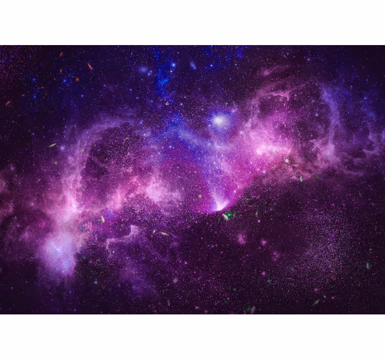 Tapisserie espace univers galactique céleste - TenStickers