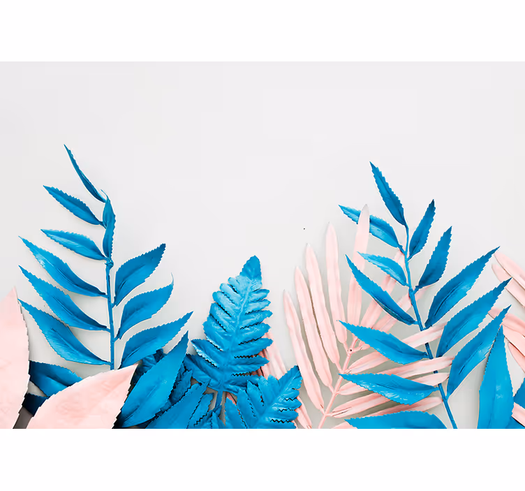 Tapisserie nature feuillage tropical - TenStickers