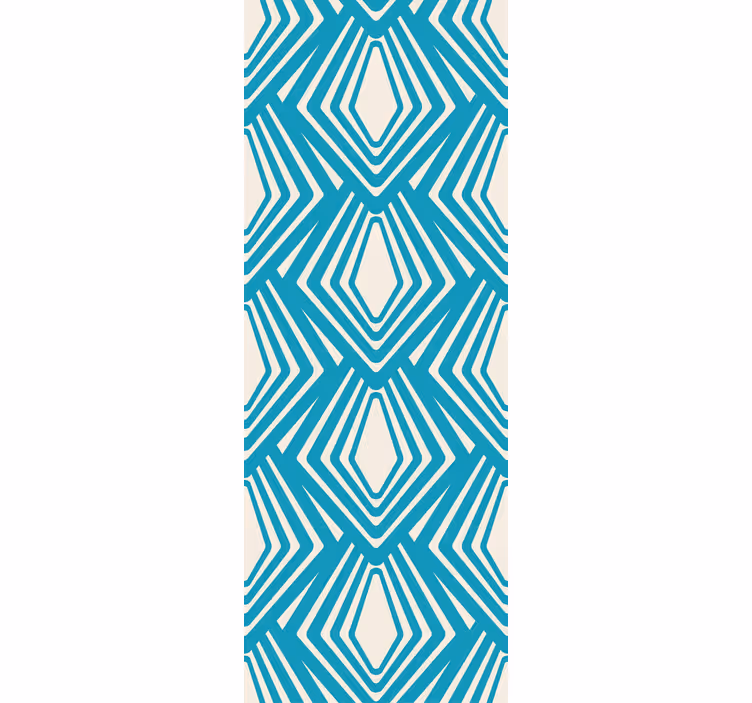 Tapisserie textures et motifs motif losanges géométriques - TenStickers