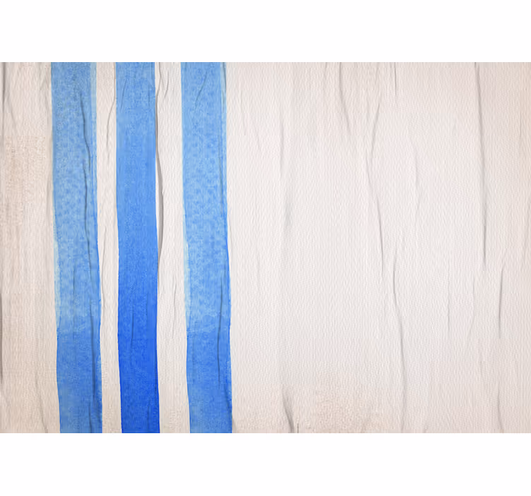 Tapisserie textures et motifs rayures bleues - TenStickers
