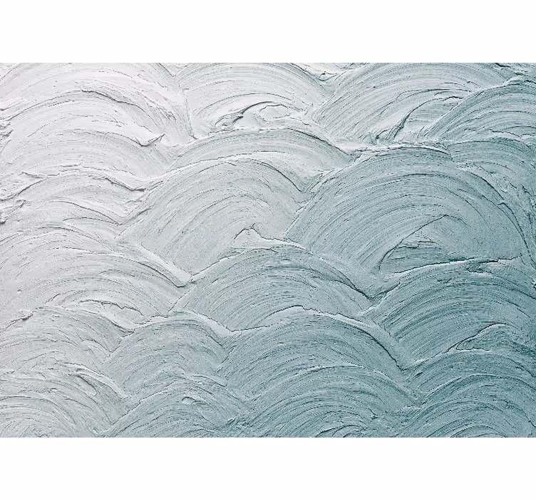 Tapisserie textures et motifs motif vague texturé - TenStickers
