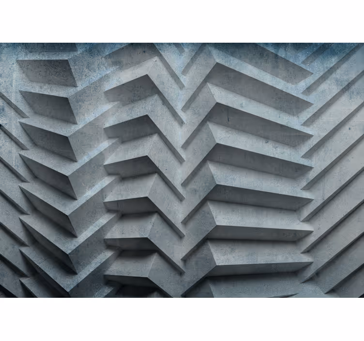 Tapisserie textures et motifs motifs de surface géométriques - TenStickers