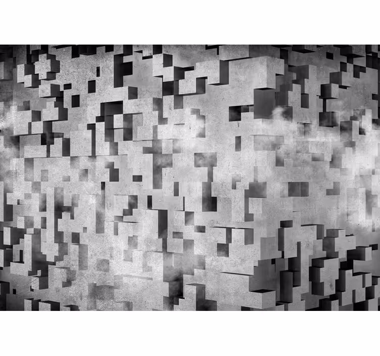 Tapisserie textures et motifs motif géométrique moderne - TenStickers