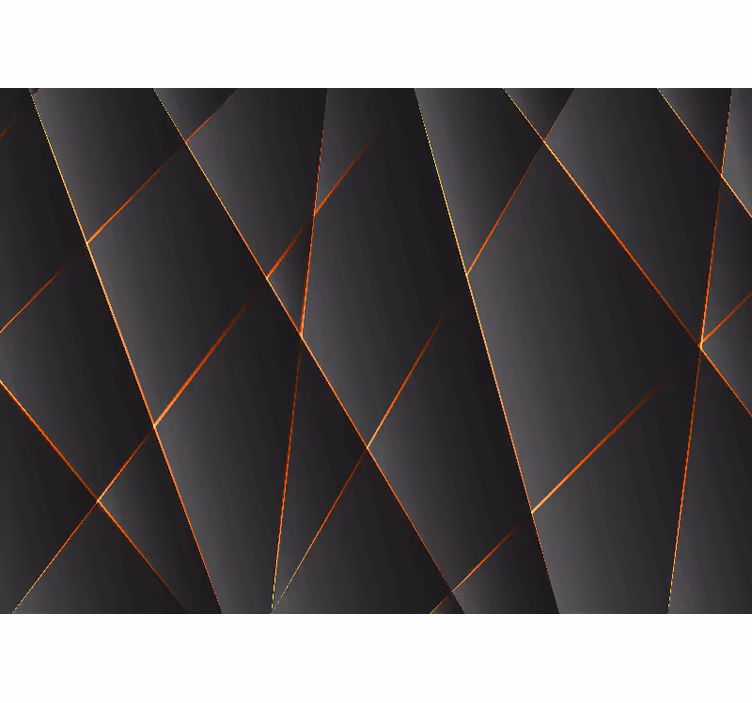 Tapisserie textures et motifs motifs linéaires géométriques - TenStickers