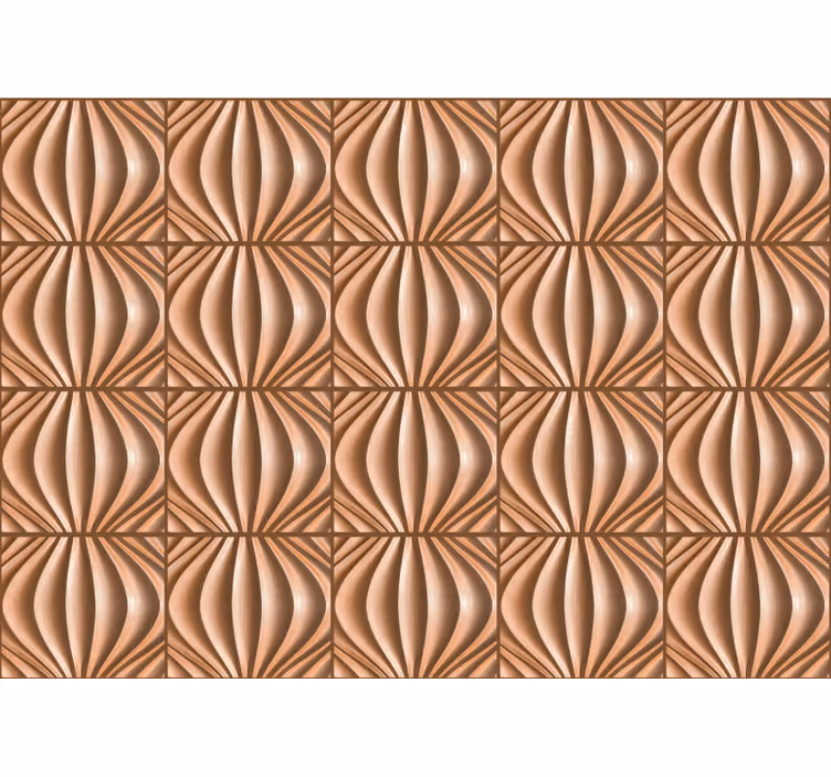 Tapisserie textures et motifs motif de vagues texturées - TenStickers