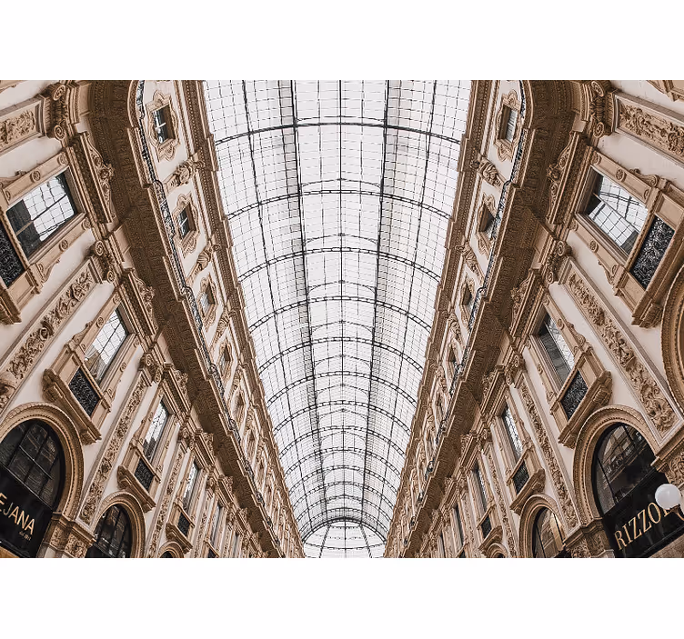 Tapisserie villes et pays milan merveille architecturale - TenStickers