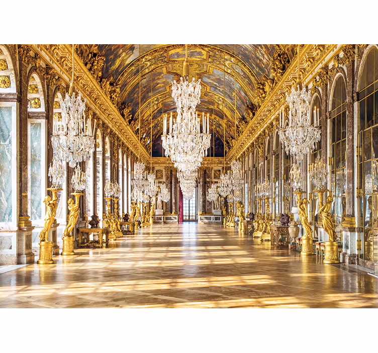 Tapisserie murale château de versailles - TenStickers