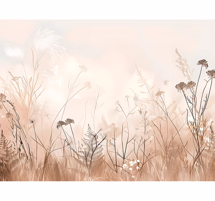 Tapisserie nature sauvage couleur neutre - TenStickers