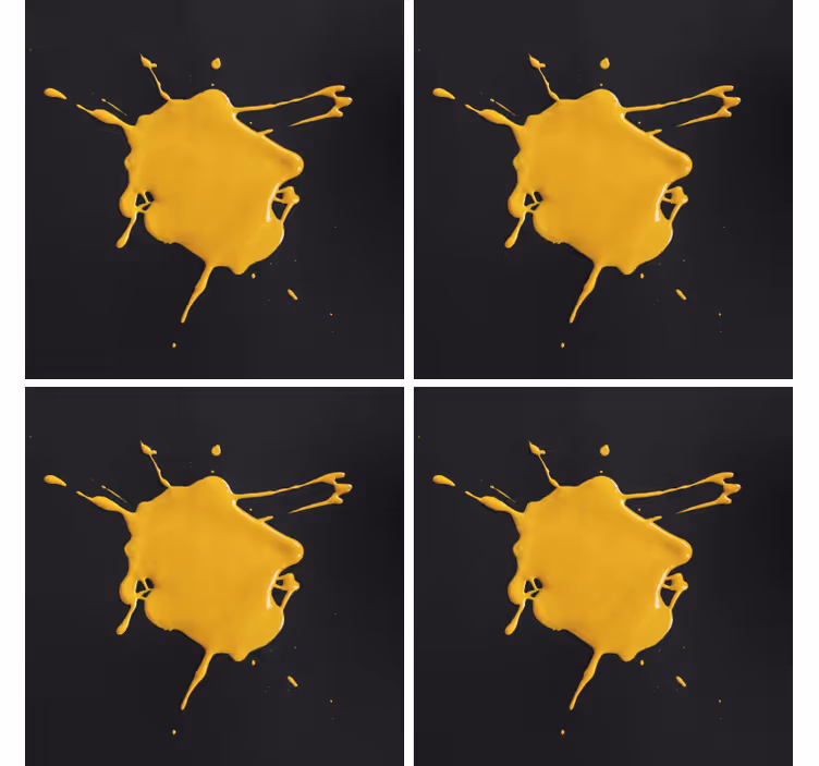 dessous de verre motif Effet de peinture - TenStickers