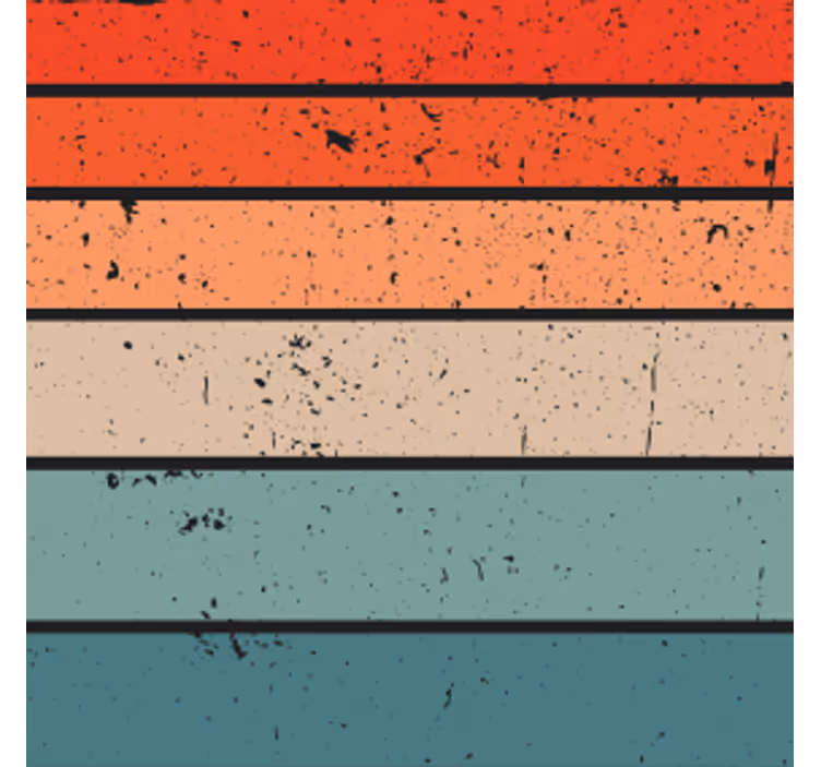 Dessous de verre couches rayées texturées - TenStickers