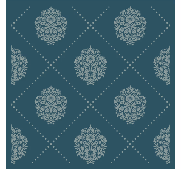Dessous de verre motif floral élégant - TenStickers