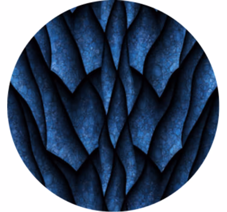 Dessous de verre motif vagues texturées - TenStickers