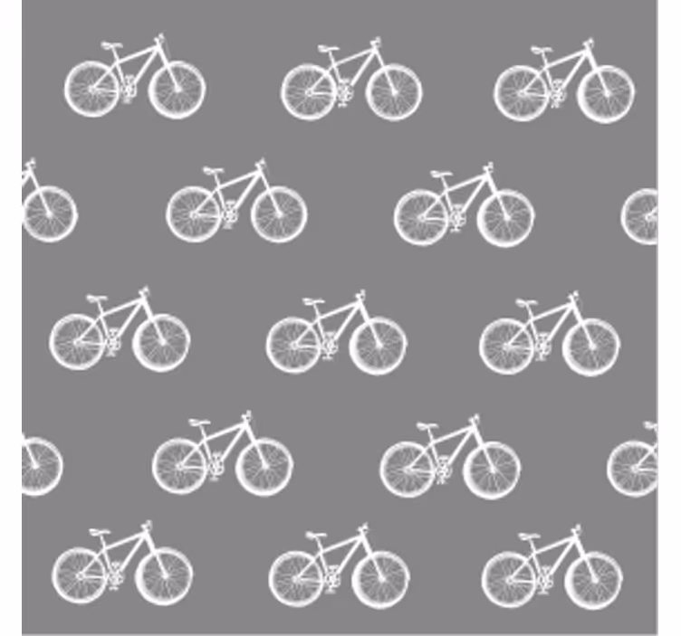 Dessous de verre moderne motif de vélo - TenStickers