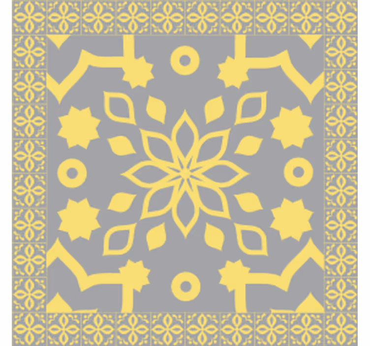 Dessous de verre motif botanique complexe - TenStickers