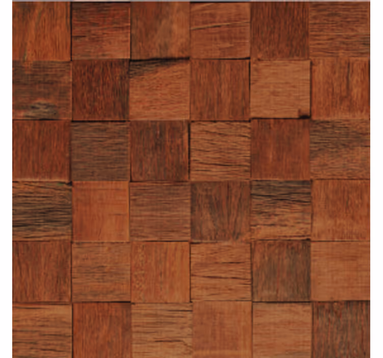 Dessous de verre motif texture bois - TenStickers
