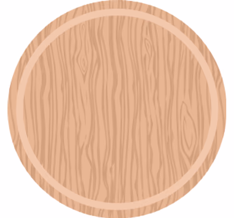Dessous de verre surface effet bois - TenStickers