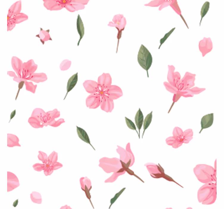 Dessous de verre bière motif floral inspiré - TenStickers