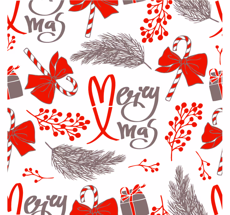Dessous de verre noël motifs festifs de saison - TenStickers