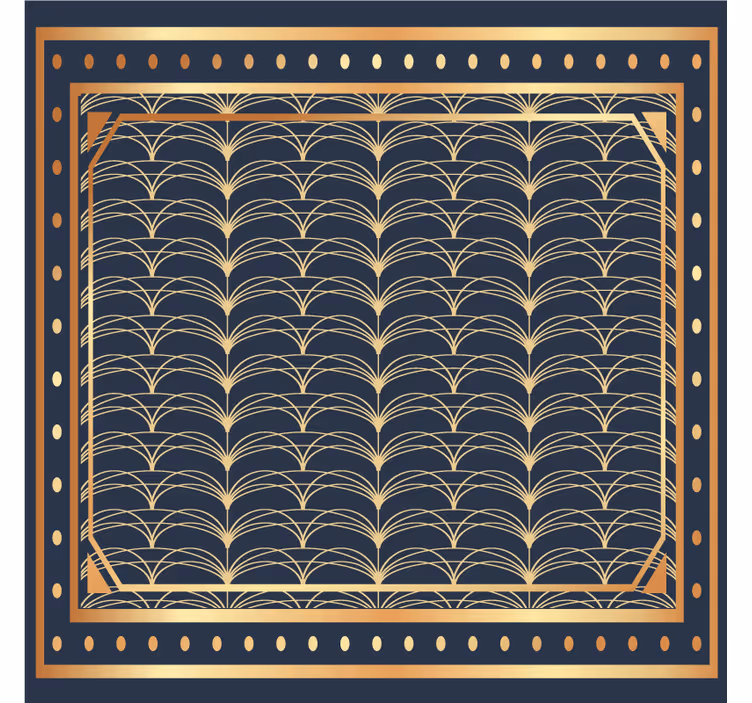 Dessous de verre motif géométrique élégant - TenStickers