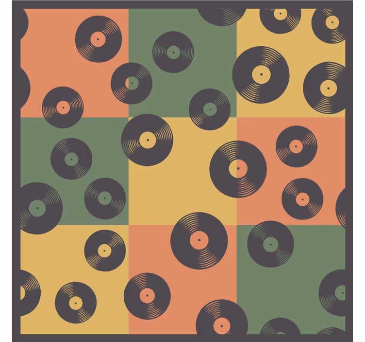 Dessous de verre geek motif vinyle - TenStickers