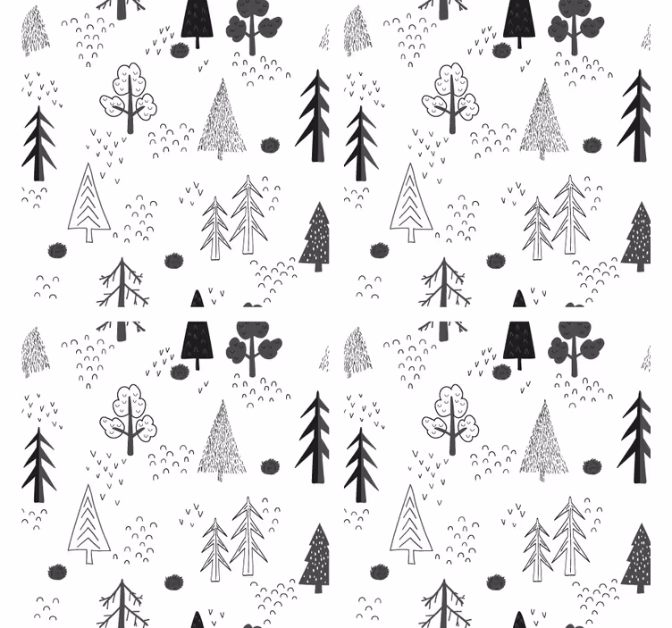 Dessous de verre art linéaire naturel - TenStickers